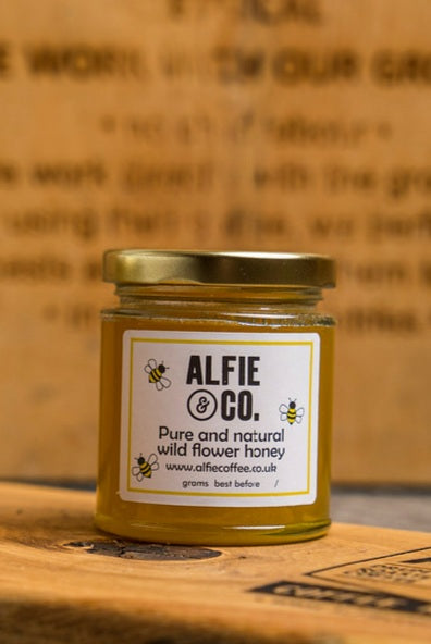 Alfie & Co PURE NATURAL HONEY 8 0z from Wild Flower Meadows.